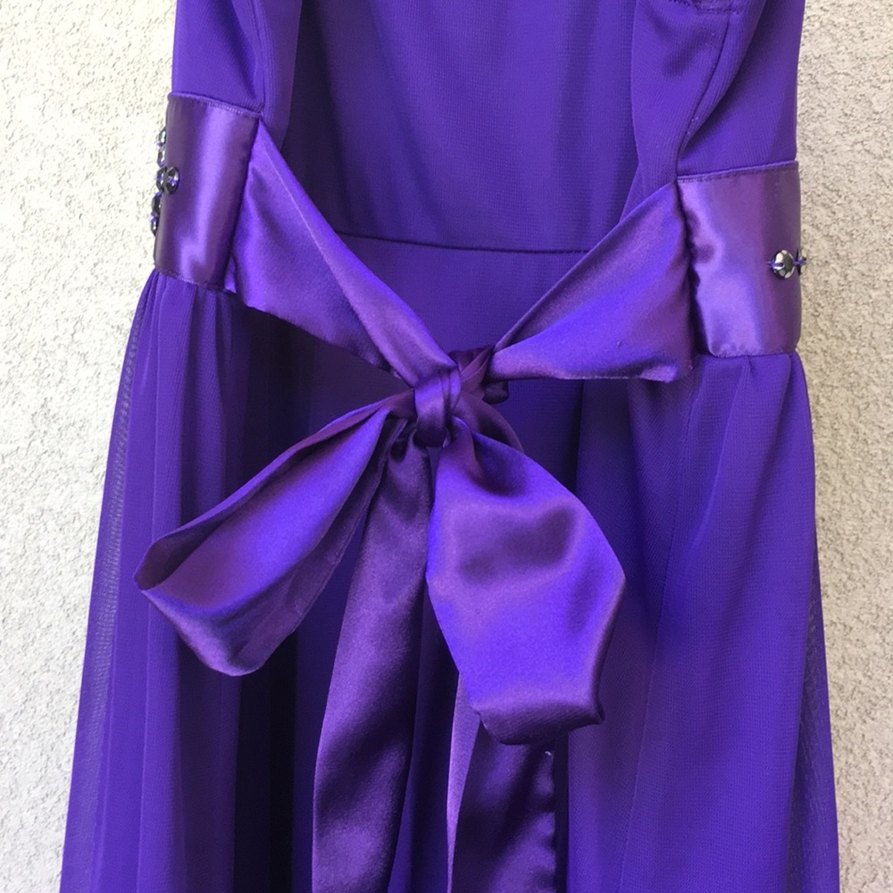 Amy’s Closet Deep Violet Formal Dress - Picture 5 of 7